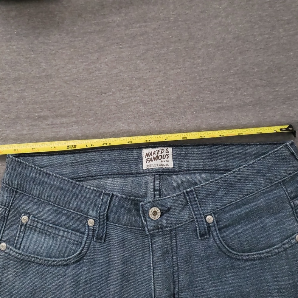 Naked and famous silk skinny jeans